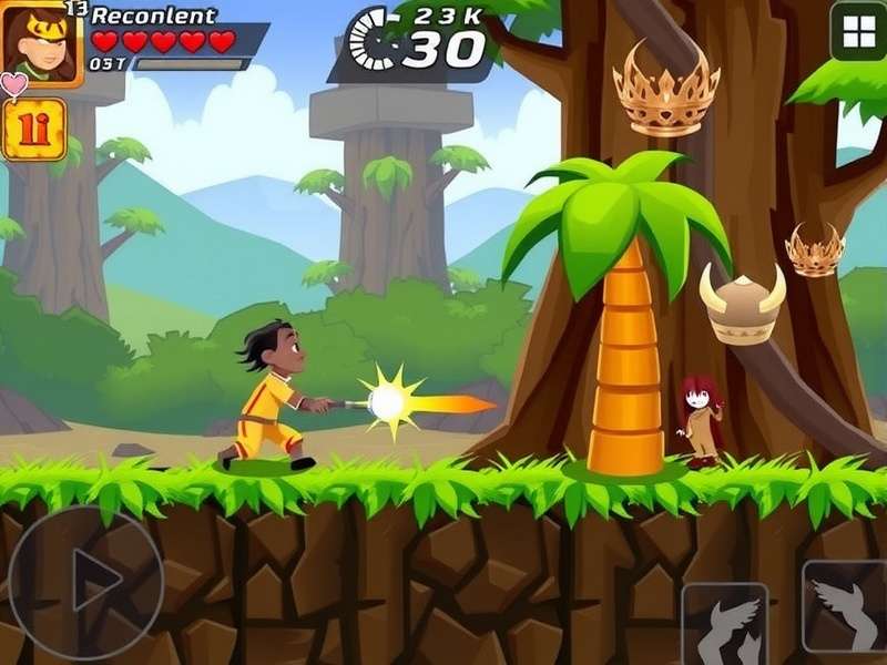 Cheetah Speed Warrior Gameplay Screen